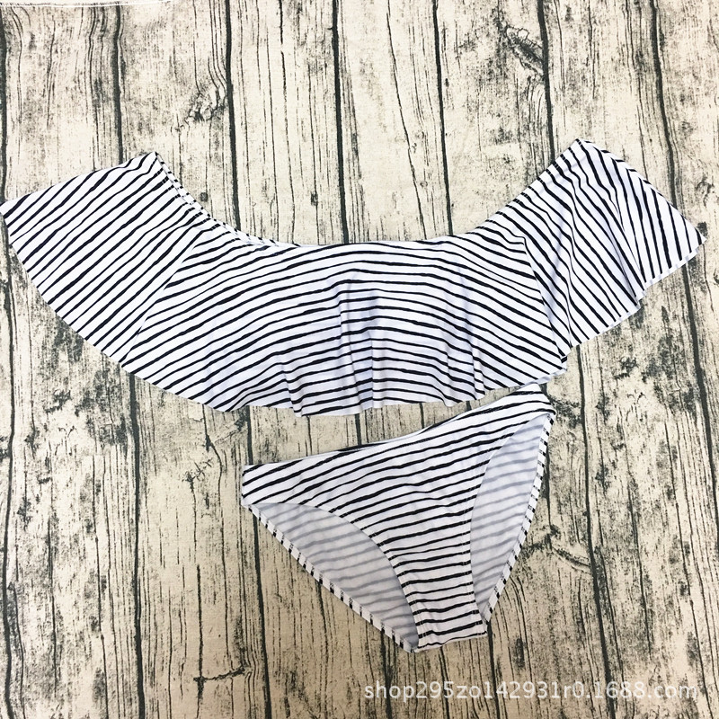 F4673Ruffled Bikini Set